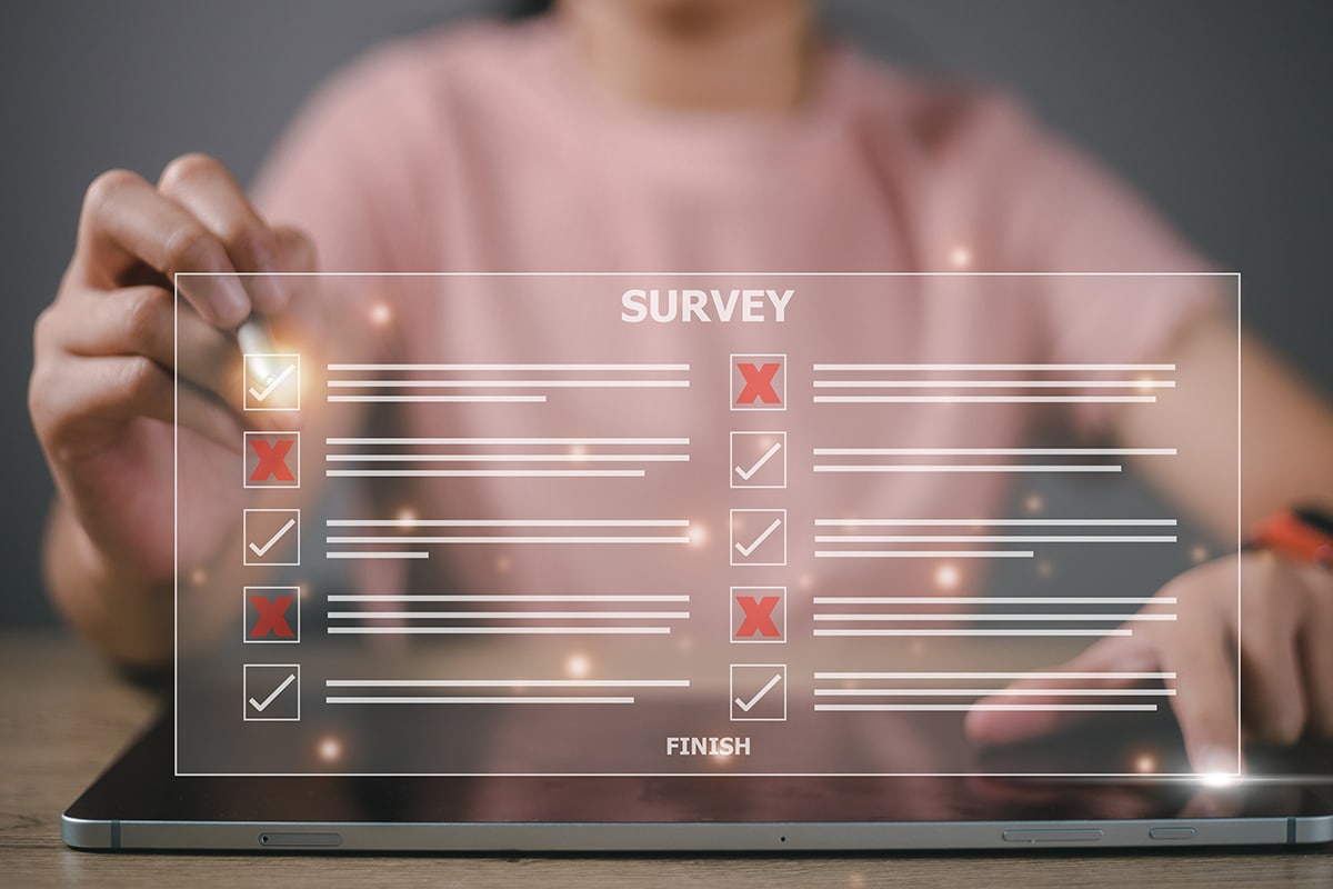 online surveys, conducting surveys, survey questions